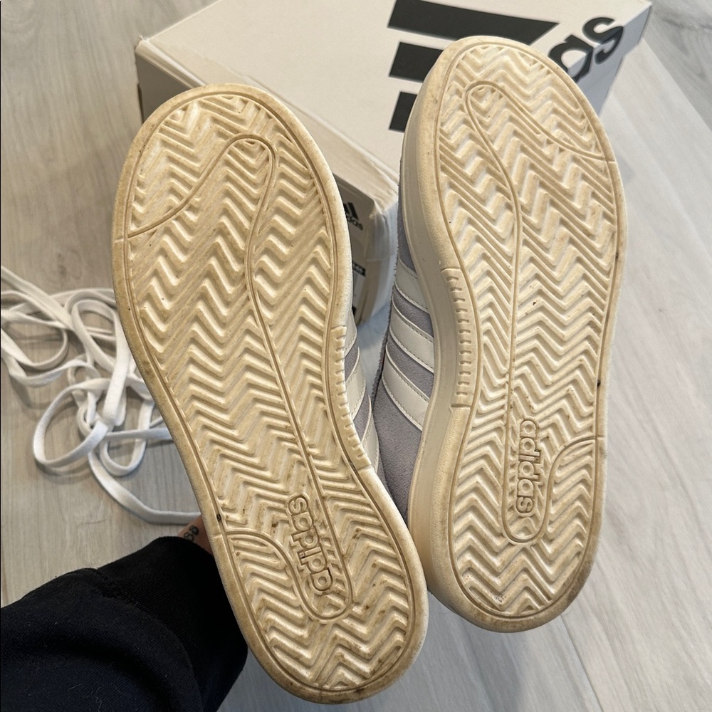 Adidas Grand Court Alpha Sneakers • Blue & White Classic Sneakers - Picture 9 of 10
